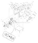 Page B Diagram and Parts List for 31AE763G401 2002 Yard Man Snow Blower
